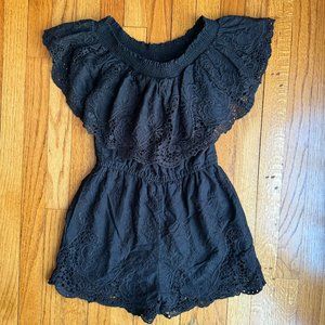 A&F Embroidered Romper